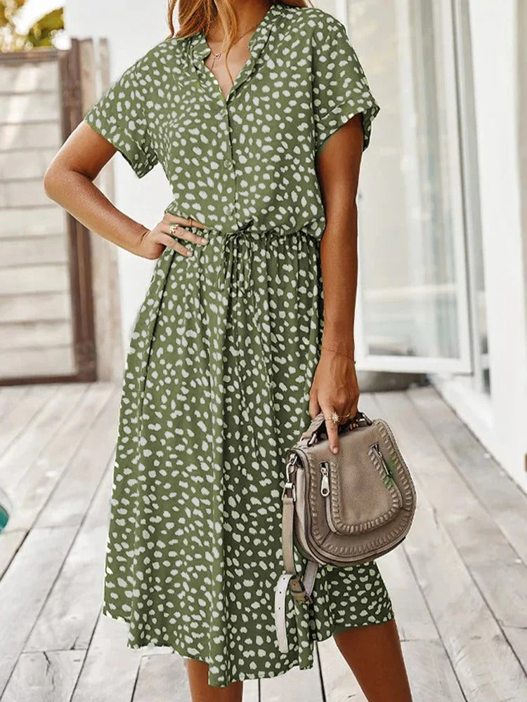 Effortless Casual Shirt Dress for Women