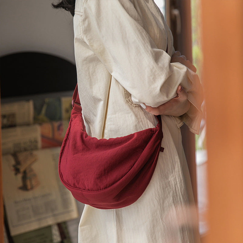 Lailah | Slim Curved Shoulder Bag for Women