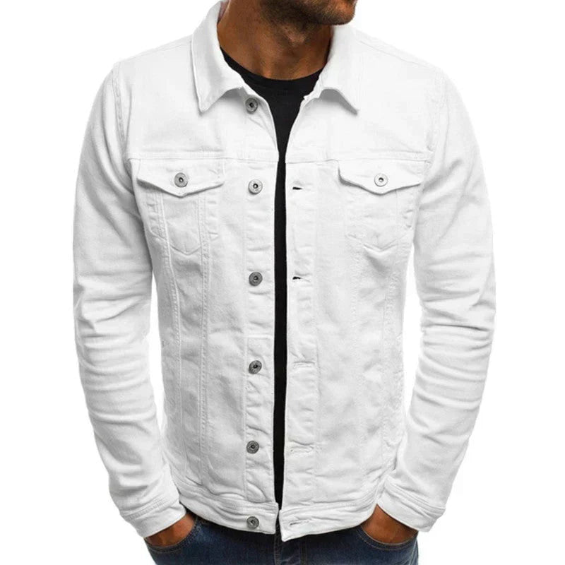 Zachary | Button-Down Jacket With Front Pockets for Men