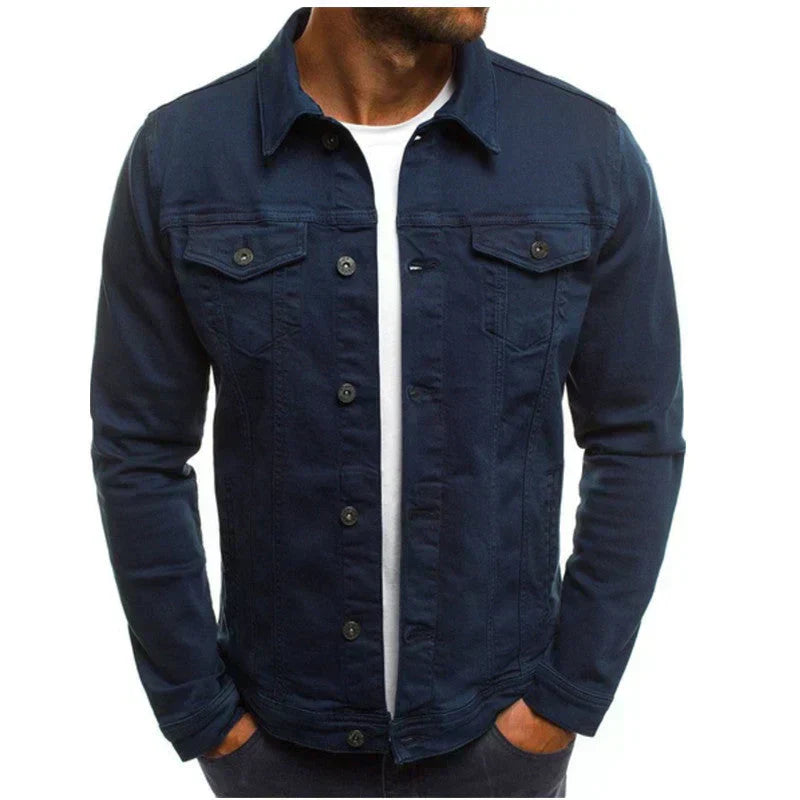 Zachary | Button-Down Jacket With Front Pockets for Men