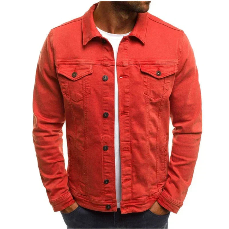 Zachary | Button-Down Jacket With Front Pockets for Men