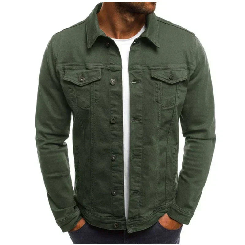 Zachary | Button-Down Jacket With Front Pockets for Men