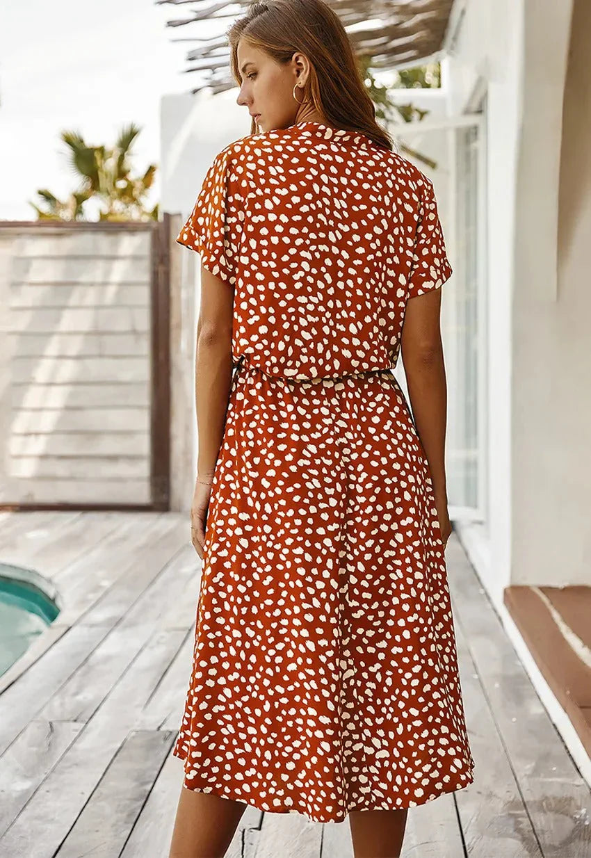 Effortless Casual Shirt Dress for Women