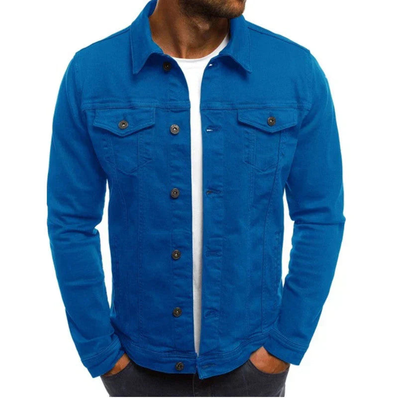 Zachary | Button-Down Jacket With Front Pockets for Men