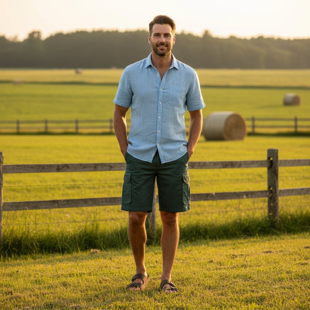 Abramo | Comfortable Cargo Shorts With Lots Of Pockets For Men