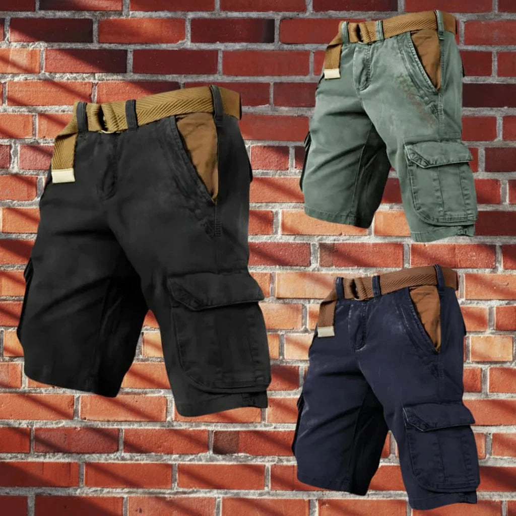 Abramo | Comfortable Cargo Shorts With Lots Of Pockets For Men