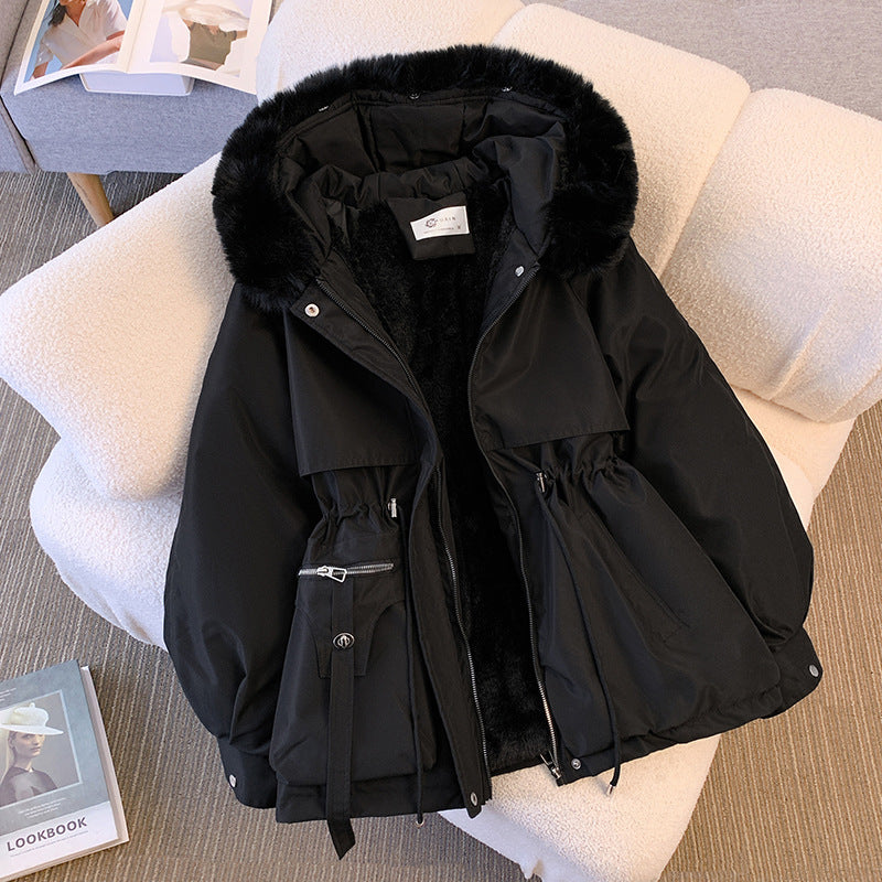 Isabella - Cozy Women’s Parka Jacket with Fur Hood
