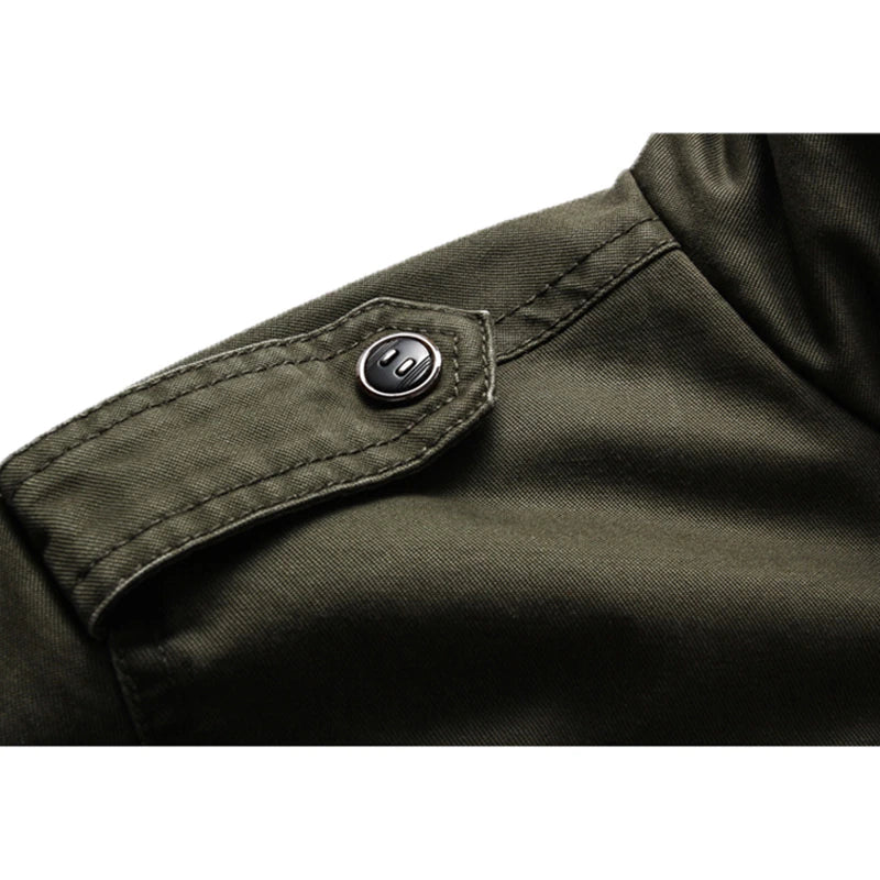 Whitaker | Long-Sleeve Biker Jacket for Men