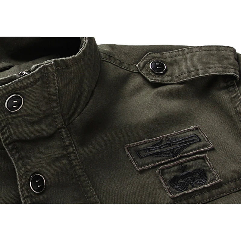 Whitaker | Long-Sleeve Biker Jacket for Men