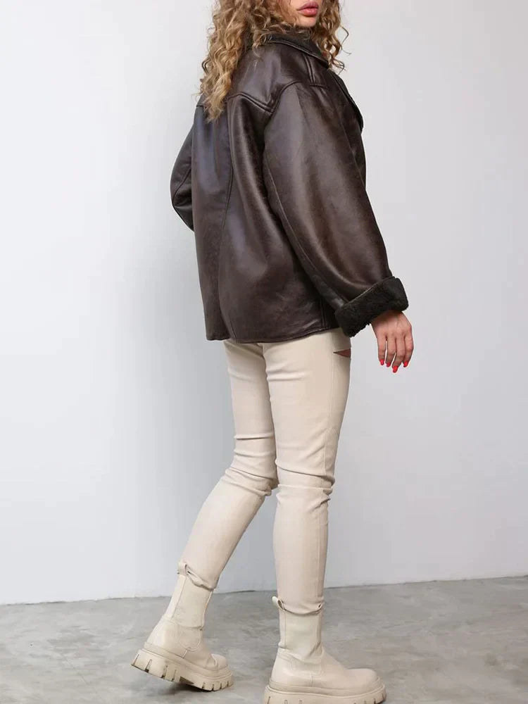Leontine | Chic Vintage Jacket in Modern Cut for Women