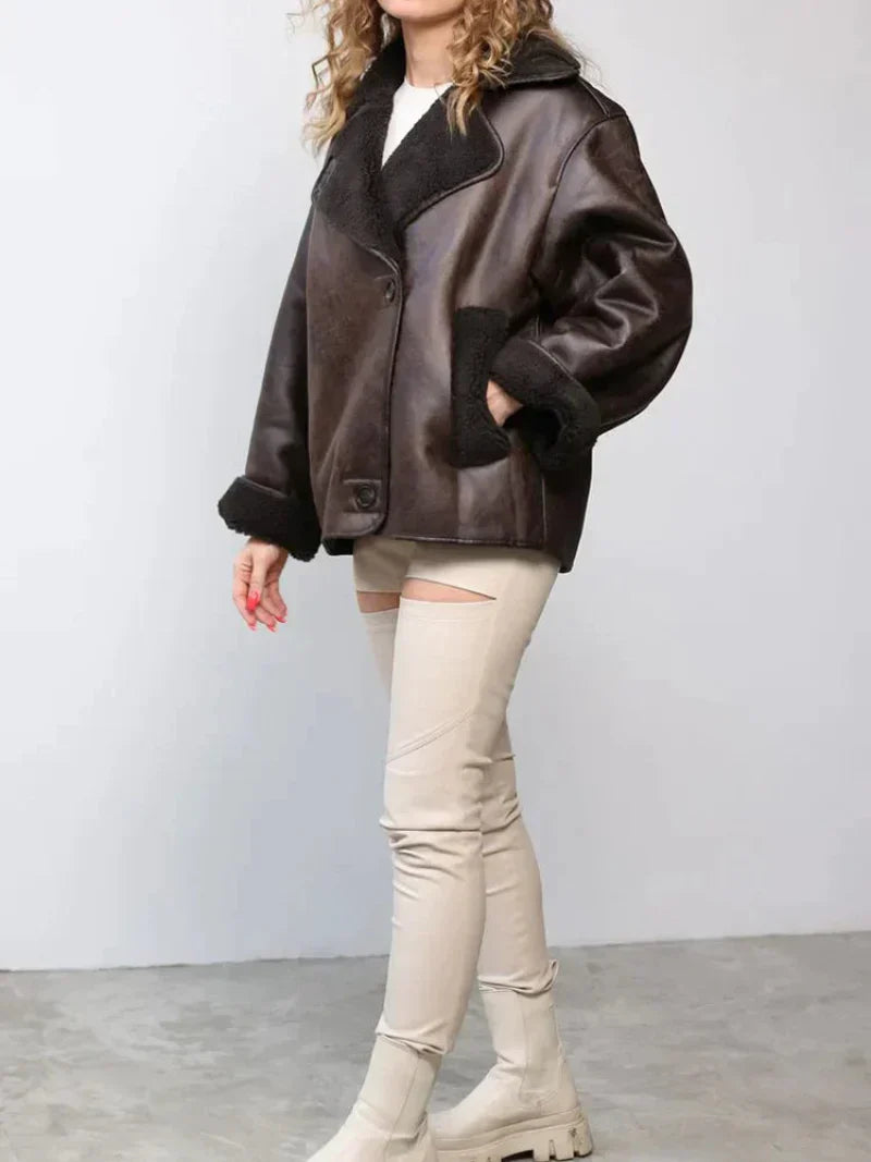 Leontine | Chic Vintage Jacket in Modern Cut for Women