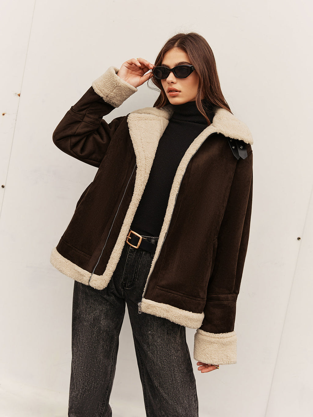 Selene | Vintage Fleece Jacket for Women