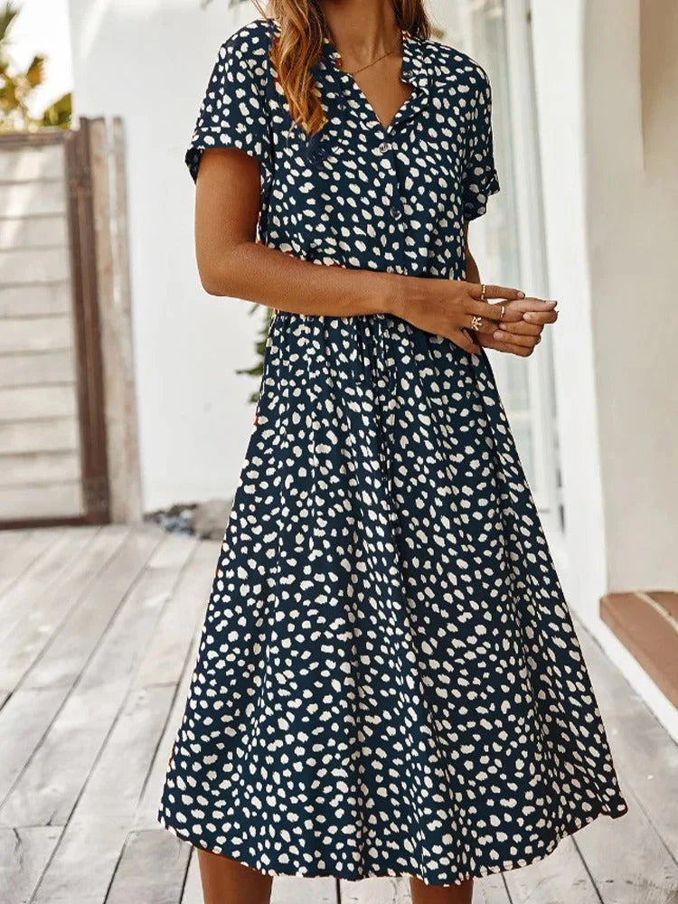 Effortless Casual Shirt Dress for Women
