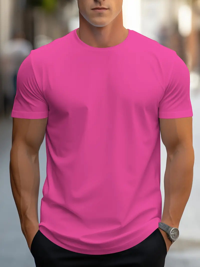 Serge | Classic Crew Neck T-Shirt for Men