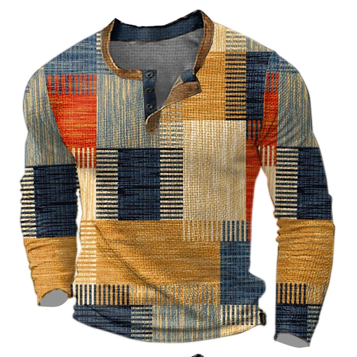 Ahaan | Fashionable Waffle Knit Sweater for Men