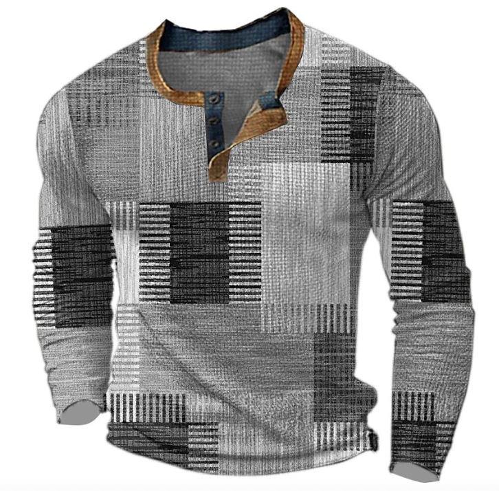 Ahaan | Fashionable Waffle Knit Sweater for Men