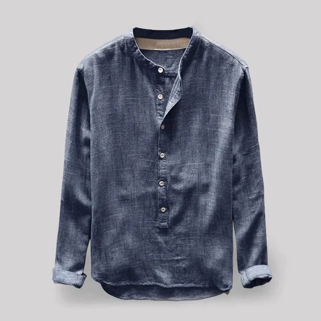 Hannes | Men's Breathable Slim-Fit Long Sleeve Shirt
