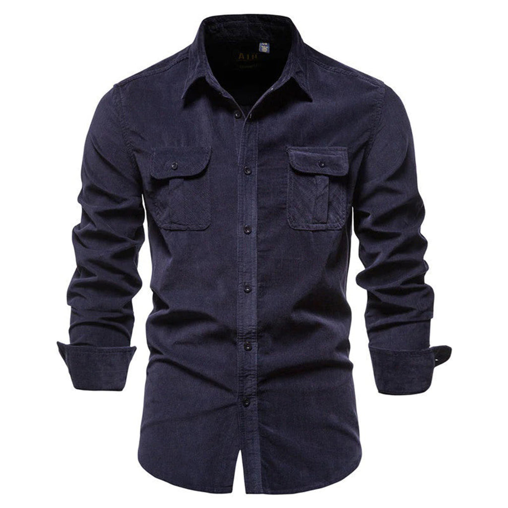 Mateo | Classic Corduroy Shirt for Men