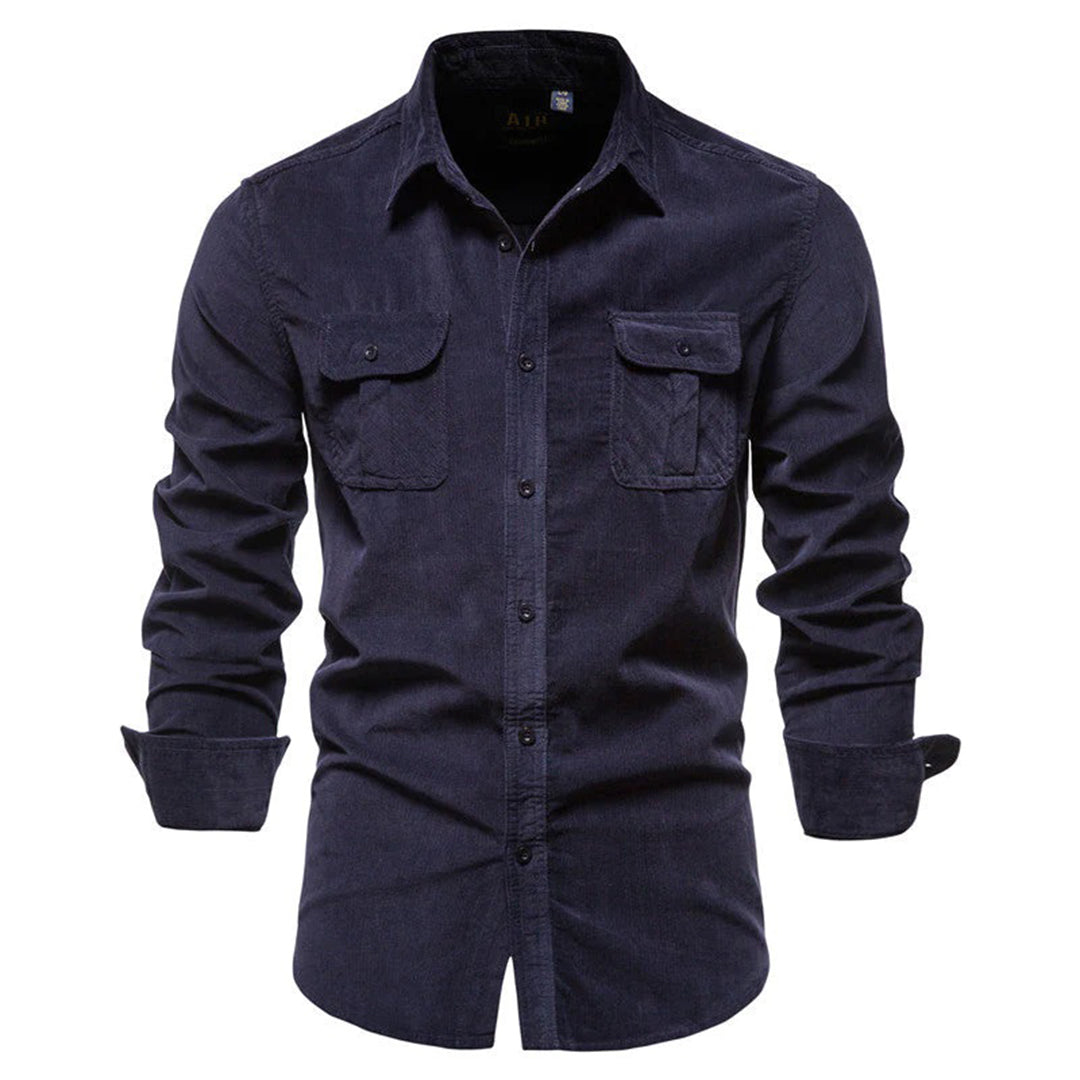 Mateo | Classic Corduroy Shirt for Men