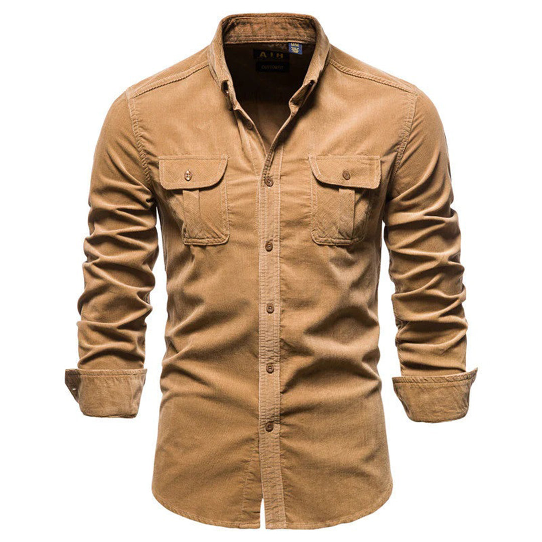 Mateo | Classic Corduroy Shirt for Men