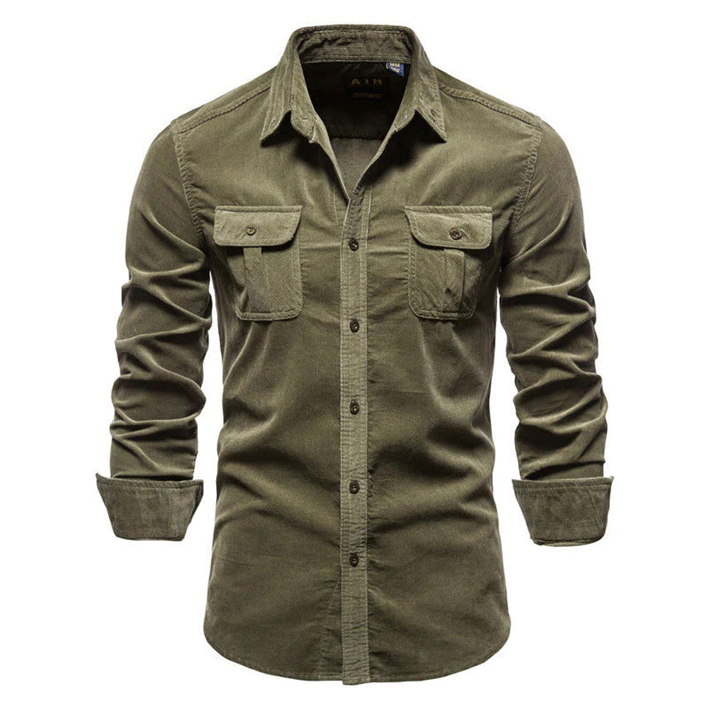 Mateo | Classic Corduroy Shirt for Men