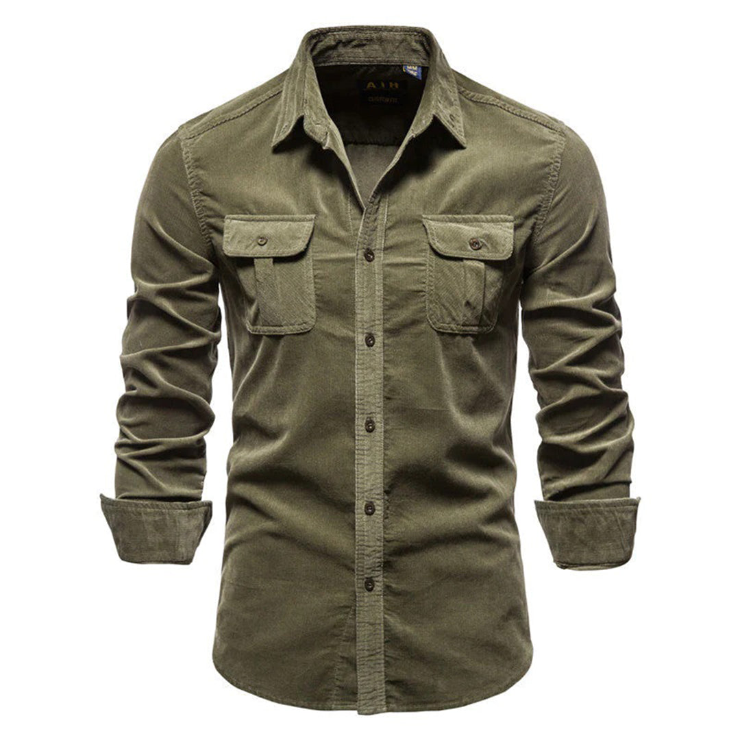 Mateo | Classic Corduroy Shirt for Men