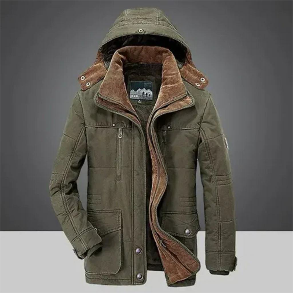 Barnaby | Classic Winter Hooded Jacket for Men
