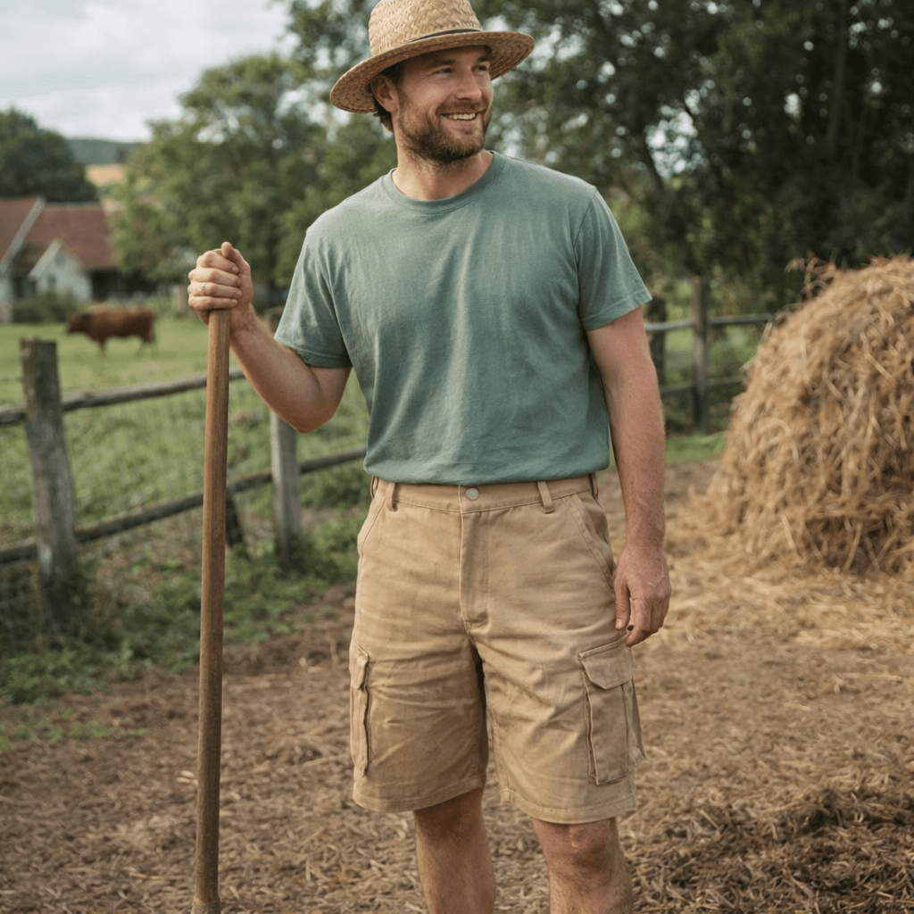 Abramo | Comfortable Cargo Shorts With Lots Of Pockets For Men