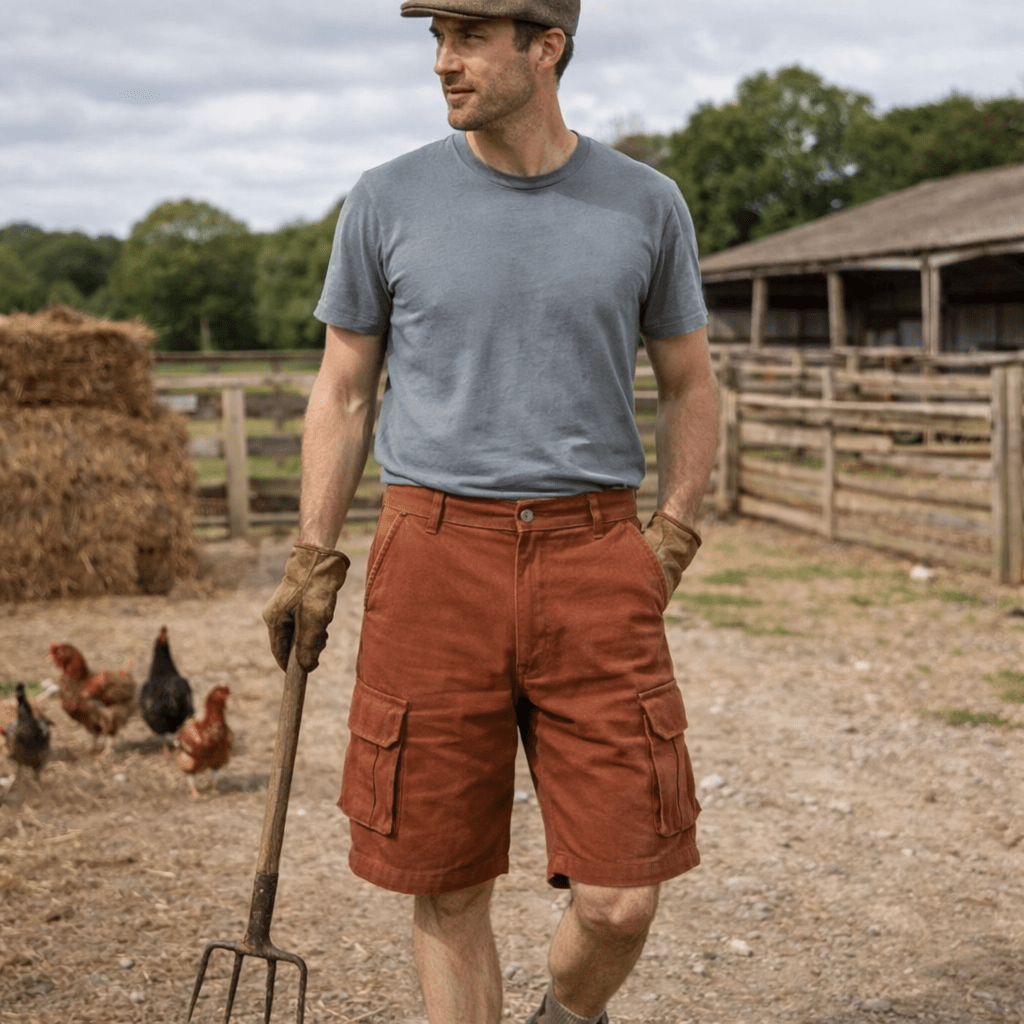Abramo | Comfortable Cargo Shorts With Lots Of Pockets For Men