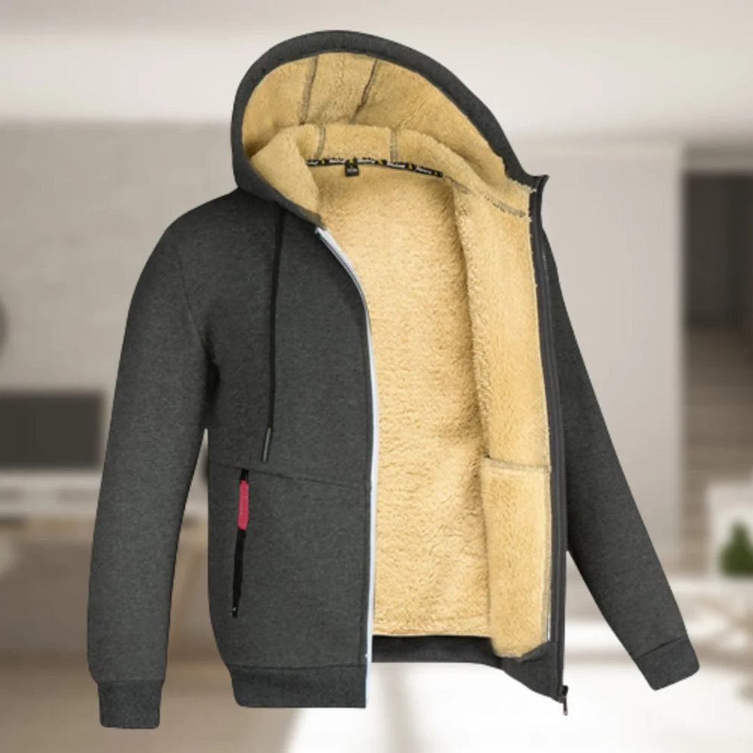 Will | Insulated Winter Jacket with Hood and Stylish Design for Men