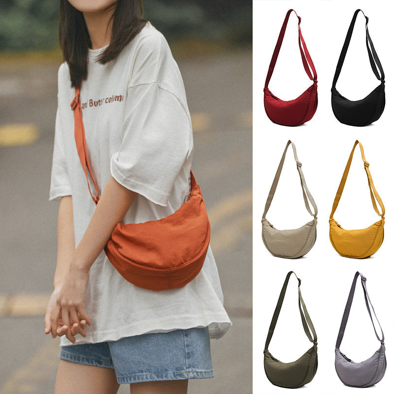 Lailah | Slim Curved Shoulder Bag for Women