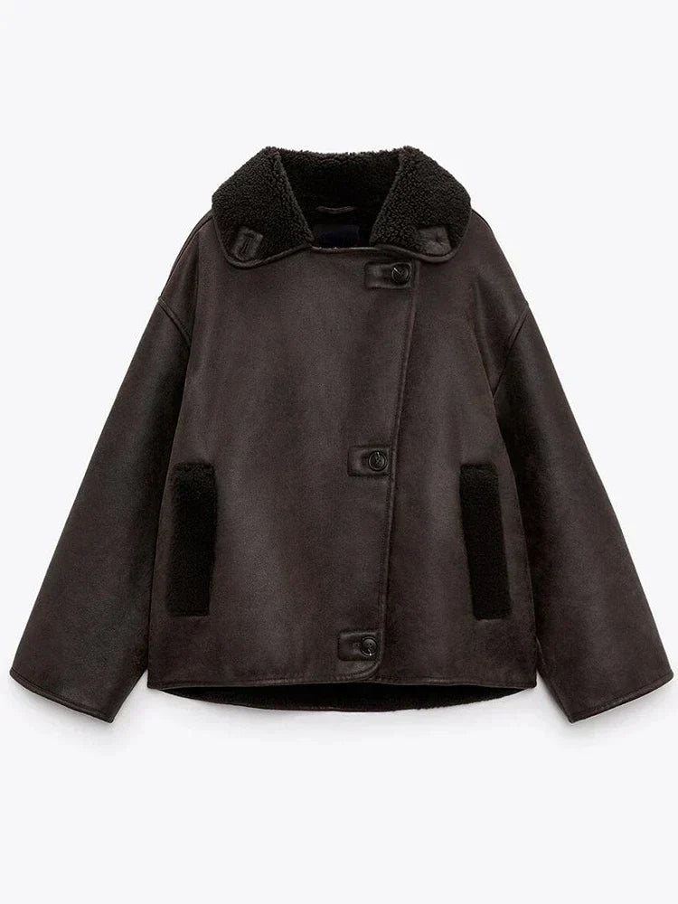 Leontine | Chic Vintage Jacket in Modern Cut for Women