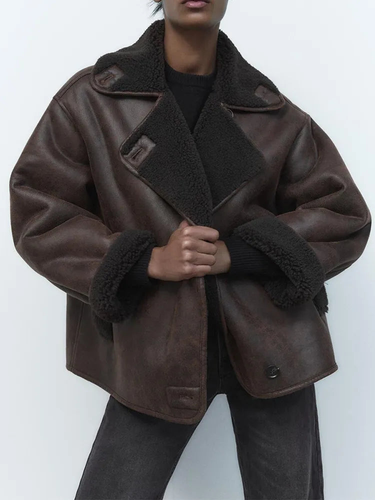 Leontine | Chic Vintage Jacket in Modern Cut for Women