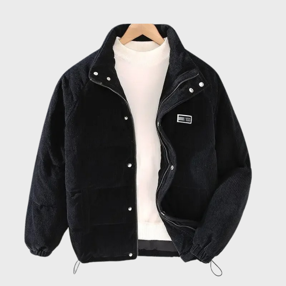 Franco | Short Puffer Jacket with Trendy Design for Men