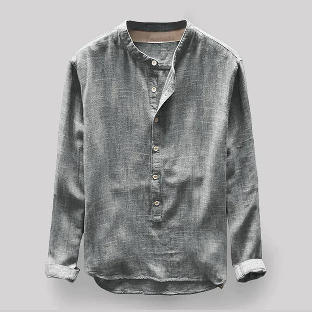 Hannes | Men's Breathable Slim-Fit Long Sleeve Shirt