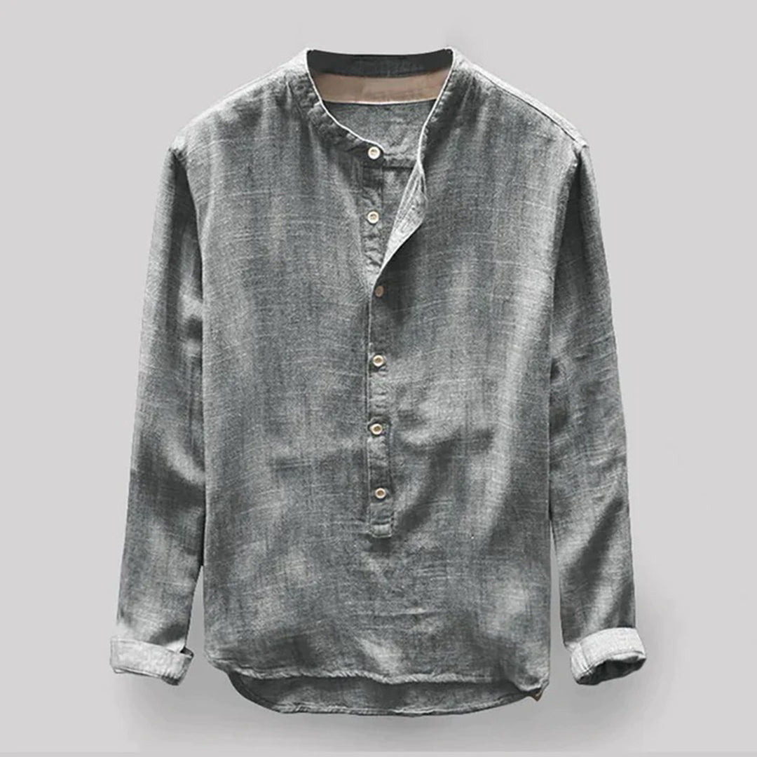 Hannes | Men's Breathable Slim-Fit Long Sleeve Shirt