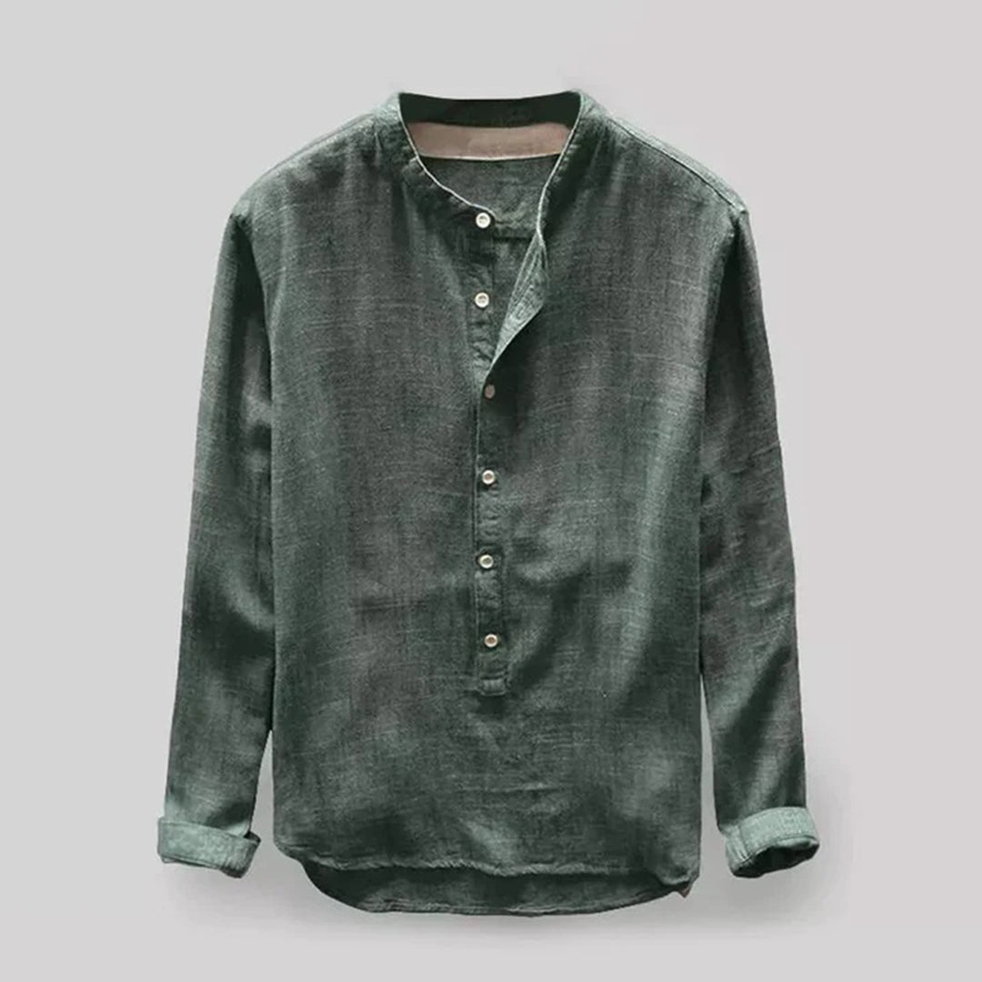 Hannes | Men's Breathable Slim-Fit Long Sleeve Shirt