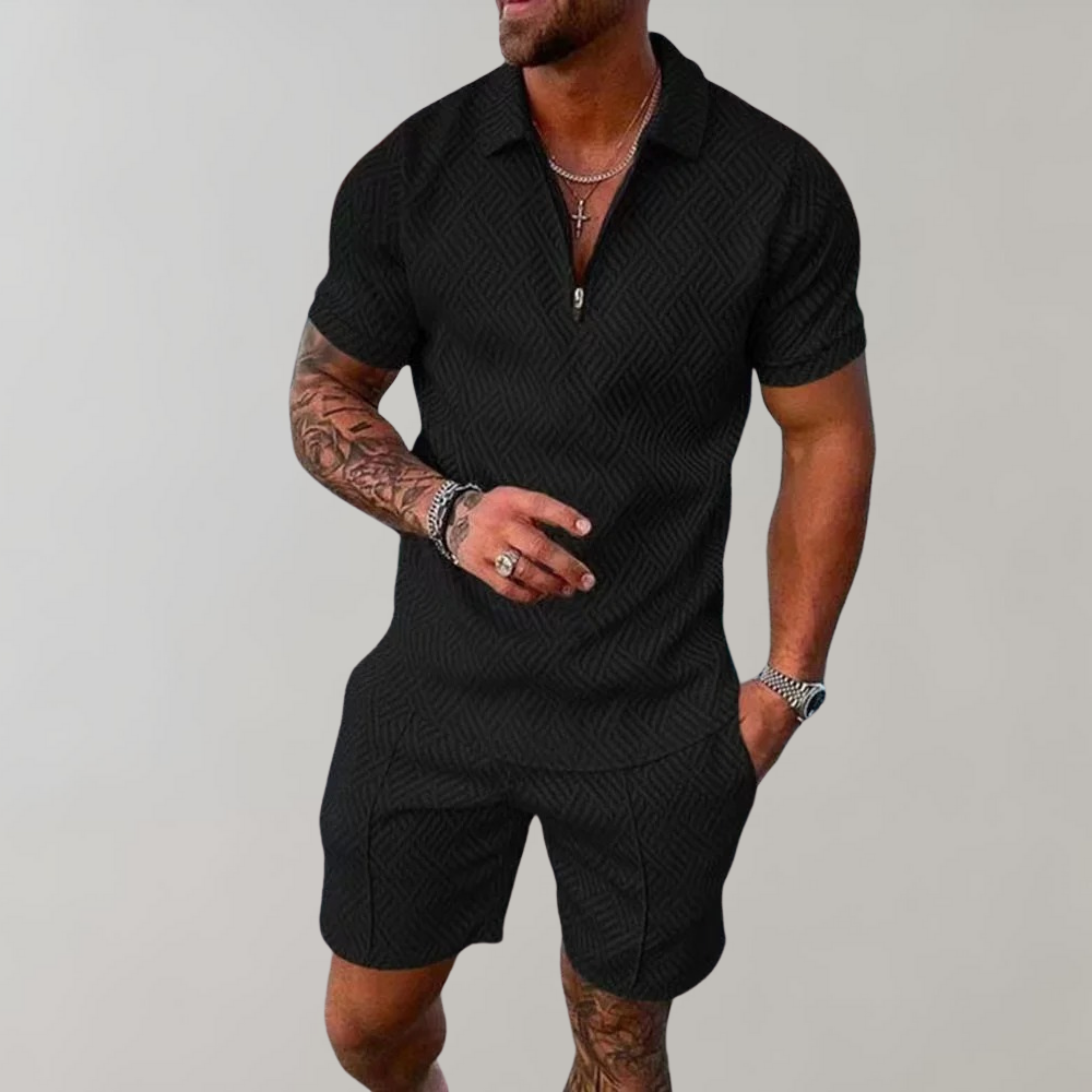 Hugo | Men'S Summer Set With A Polo Shirt And Shorts