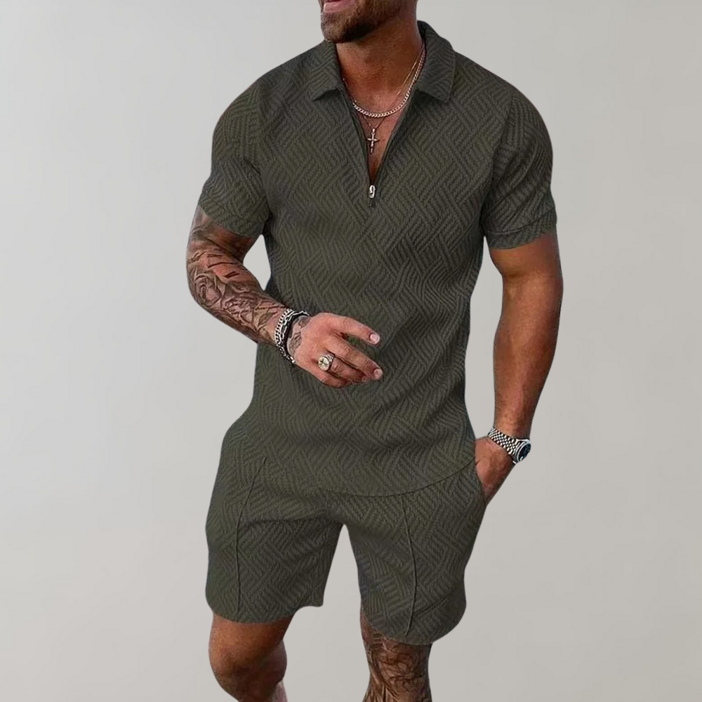 Hugo | Men'S Summer Set With A Polo Shirt And Shorts
