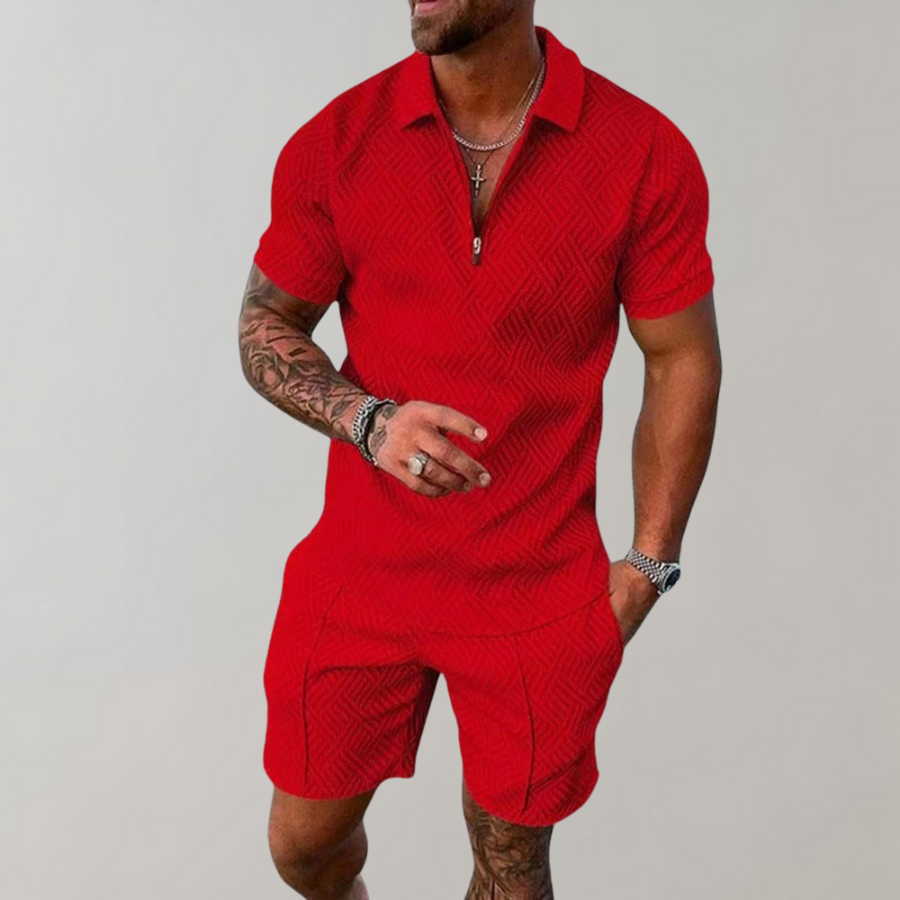 Hugo | Men'S Summer Set With A Polo Shirt And Shorts