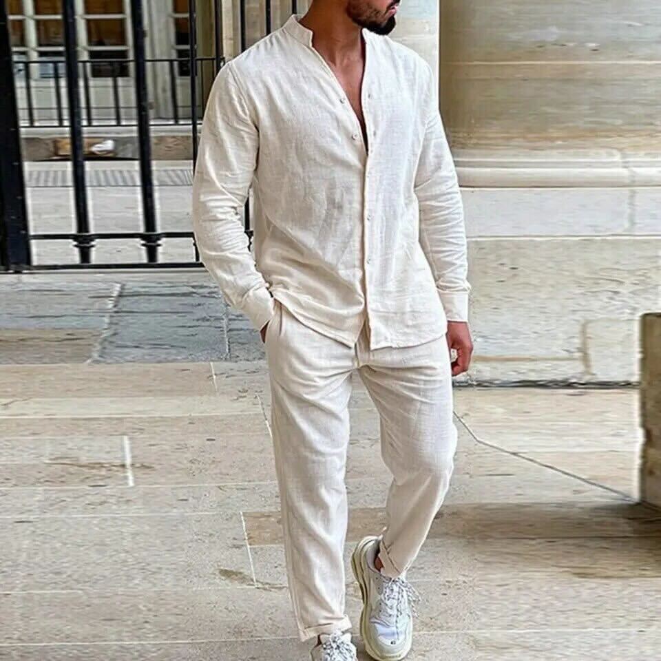 Victoir | Elegant Cuban Collar Set for Men