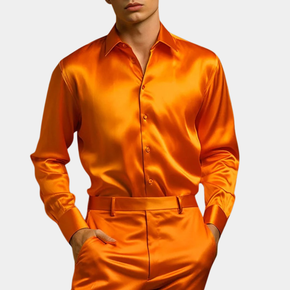 Isaia | Elegant Business Shirt with Slim Fit for Men