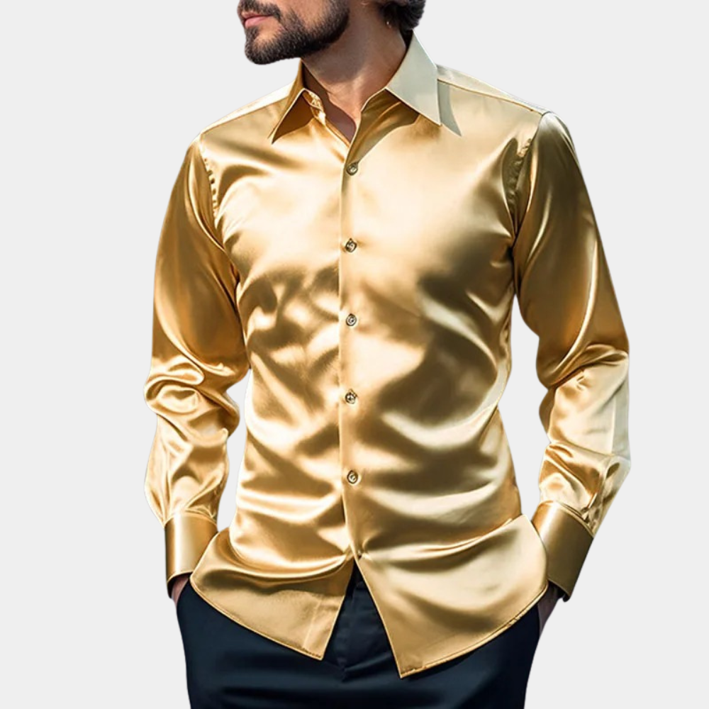 Isaia | Elegant Business Shirt with Slim Fit for Men