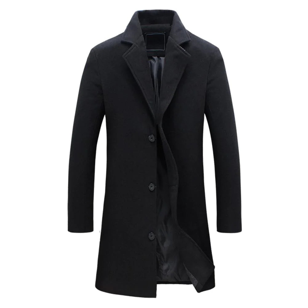 Josiah | Stylish Long Winter Coat for Men