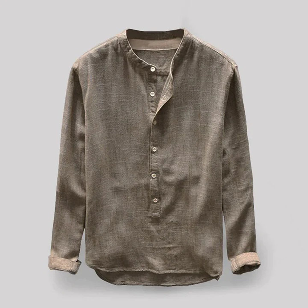 Hannes | Men's Breathable Slim-Fit Long Sleeve Shirt