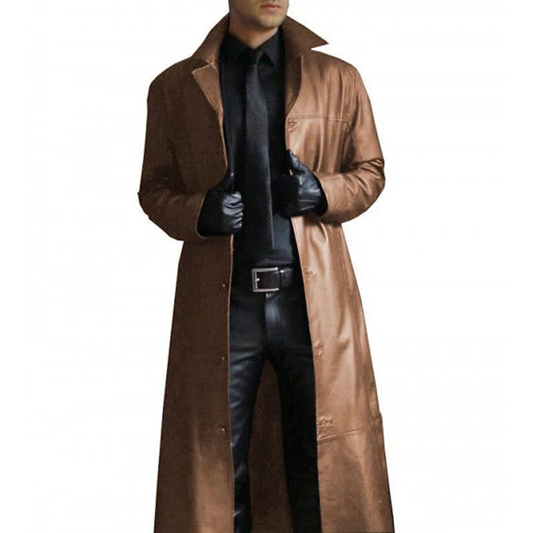 George | Warm Long Winter Coat for Men