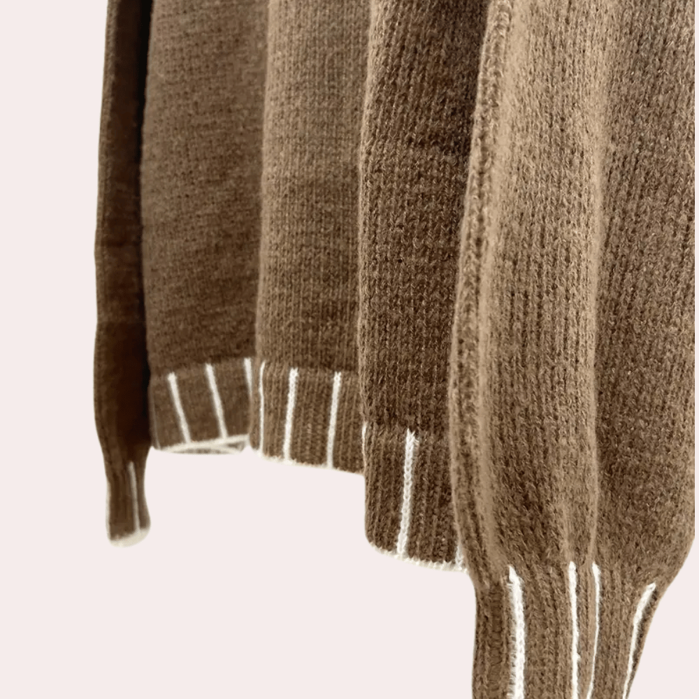 Emilee | Luxurious Summer Turtleneck Sweater for Women