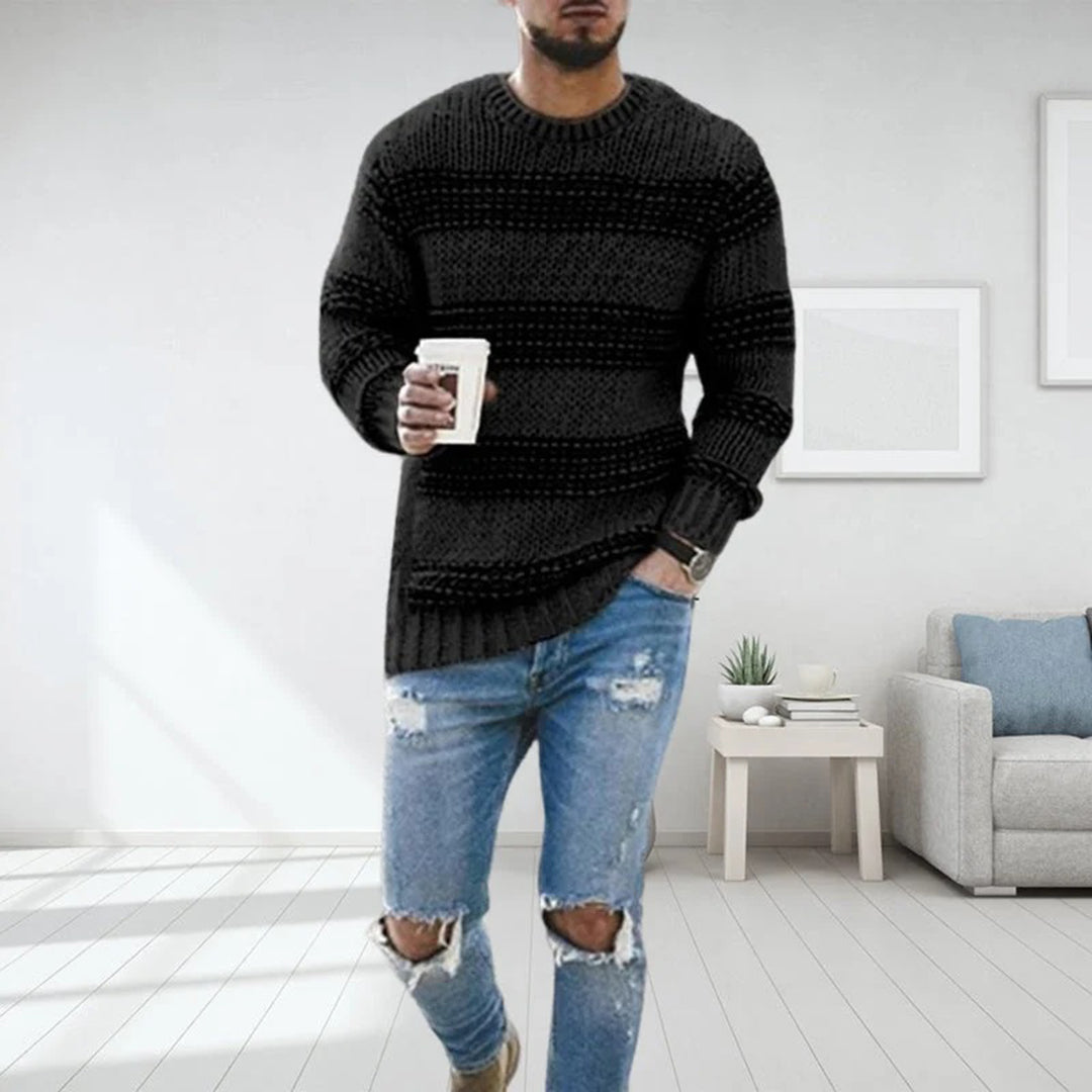 Aero | Chunky Knit Sweater with Timeless Design for Men