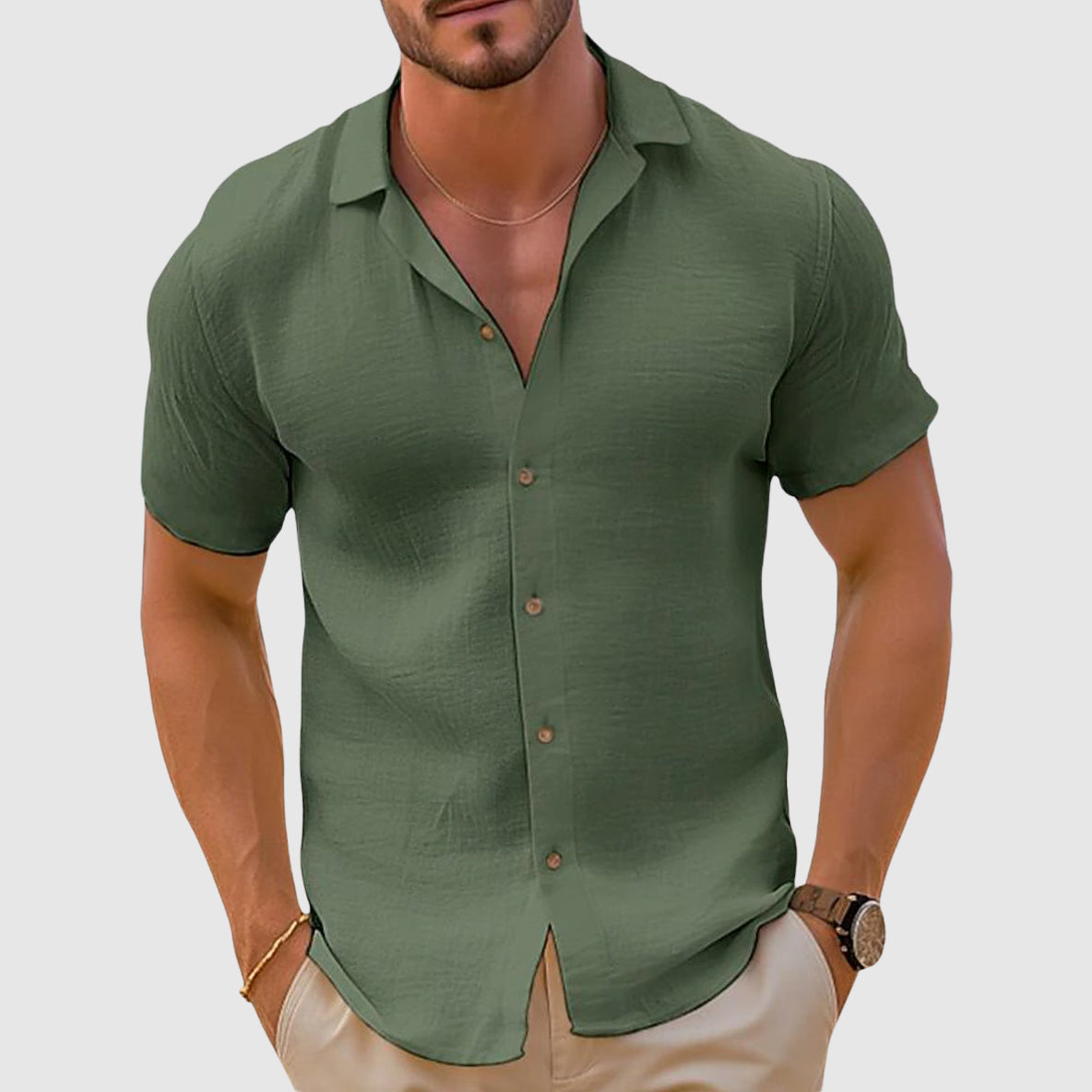 Lorenzo | Island Linen Shirt