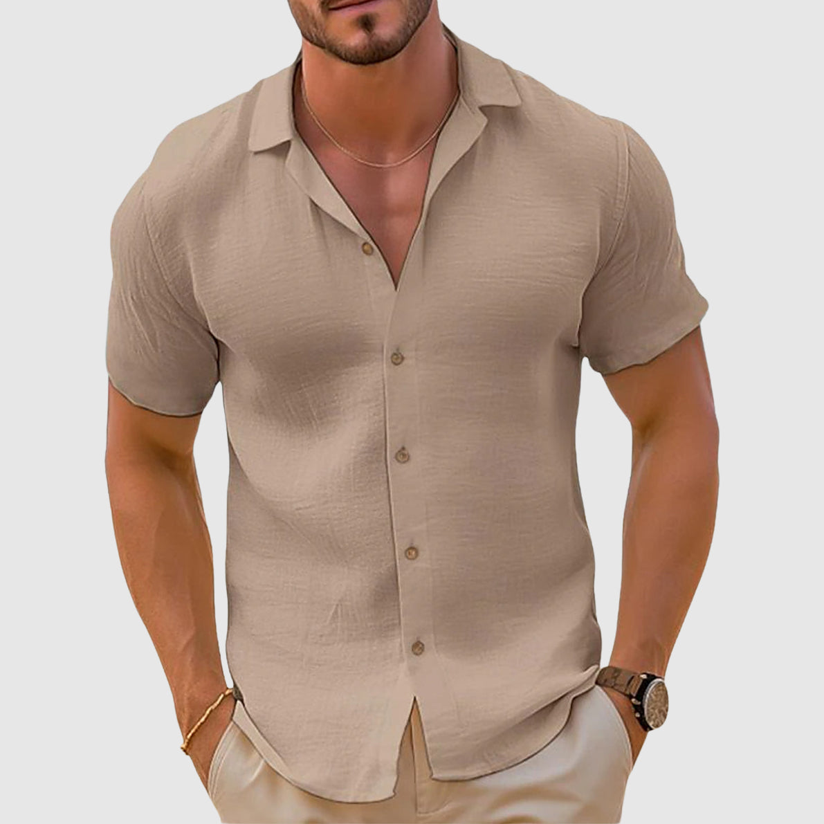 Lorenzo | Island Linen Shirt